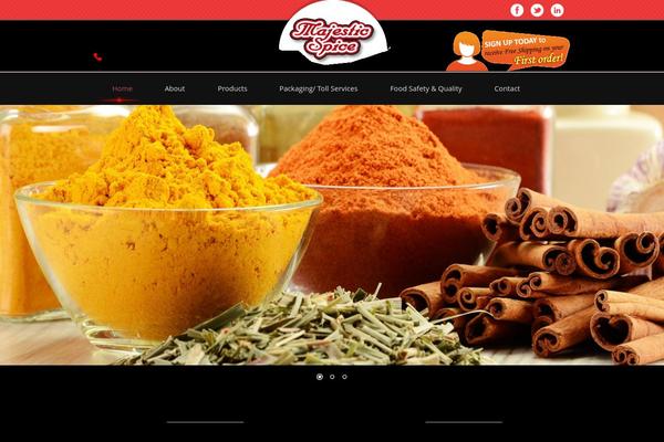 Toolbox theme site design template sample