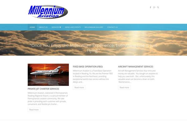 Ultimate theme site design template sample