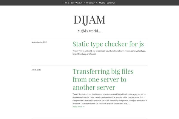 Bold Headline theme site design template sample
