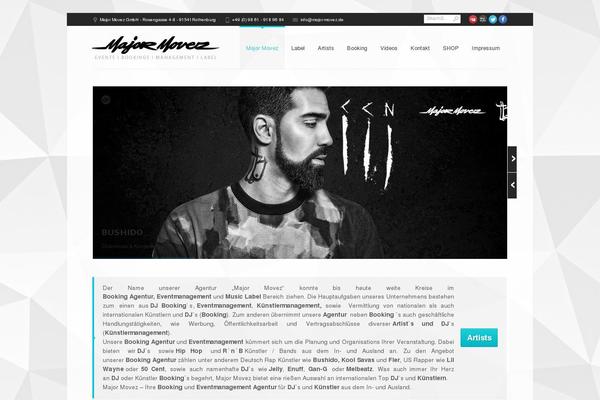 Nimble theme site design template sample
