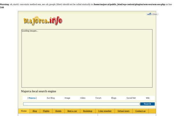 Site using Contact-form plugin