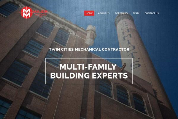 Final theme site design template sample
