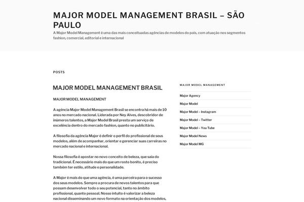 Twenty Seventeen theme site design template sample