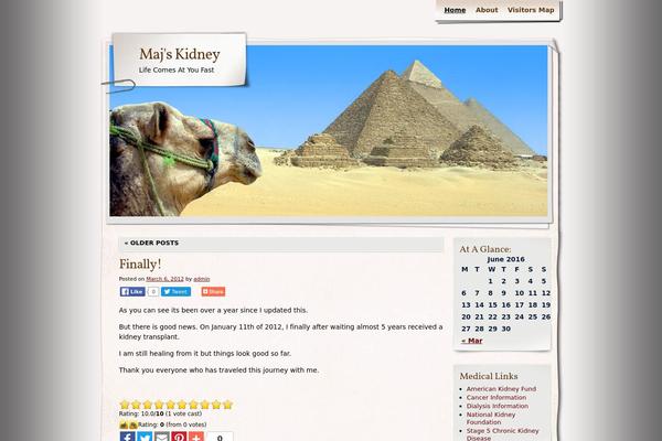 Adventure Journal theme site design template sample