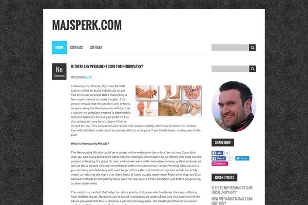 BoldR Lite theme site design template sample