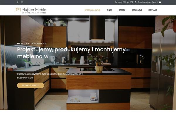 Argu theme site design template sample
