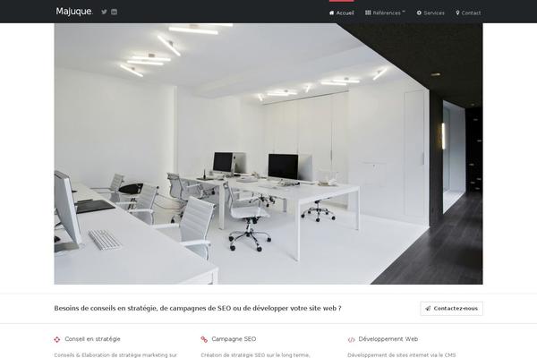 Basix theme site design template sample
