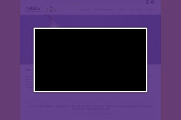 Lounge theme site design template sample