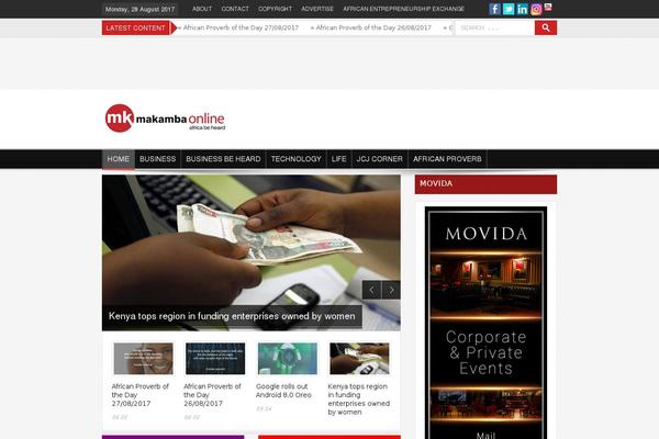 Effectivenews theme site design template sample