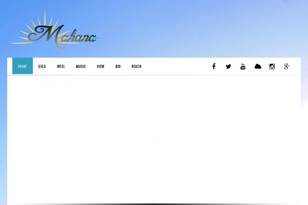 IronBand theme site design template sample