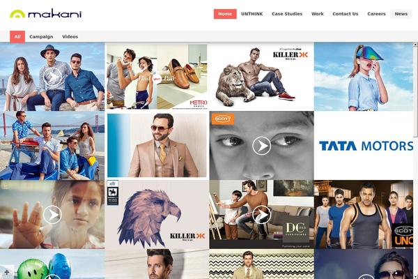 Agera theme site design template sample
