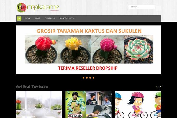 Handystore theme site design template sample