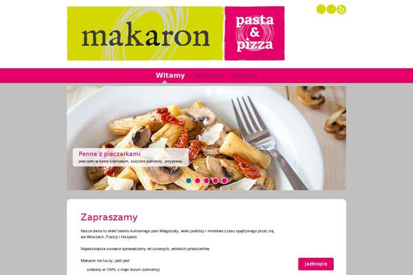 Dine & Drink theme site design template sample