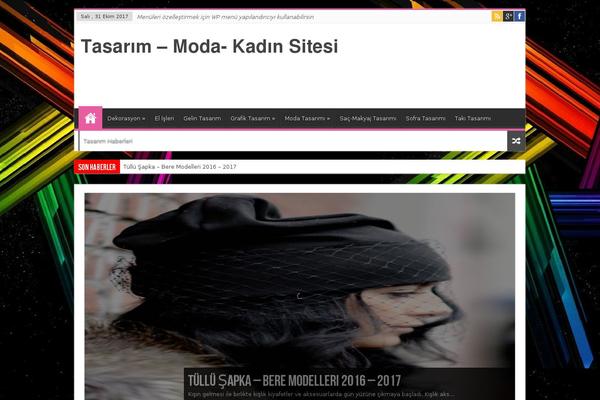 Sahifatema theme site design template sample