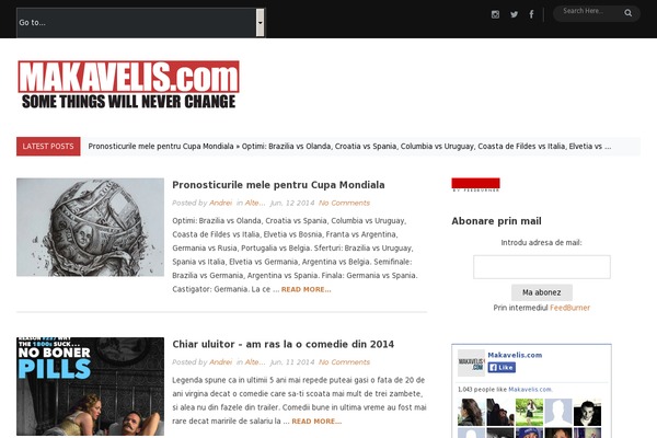 Site using WP-PageNavi plugin