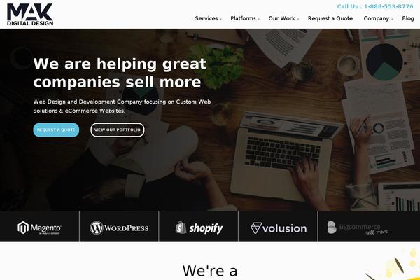 Site using Essential Grid plugin