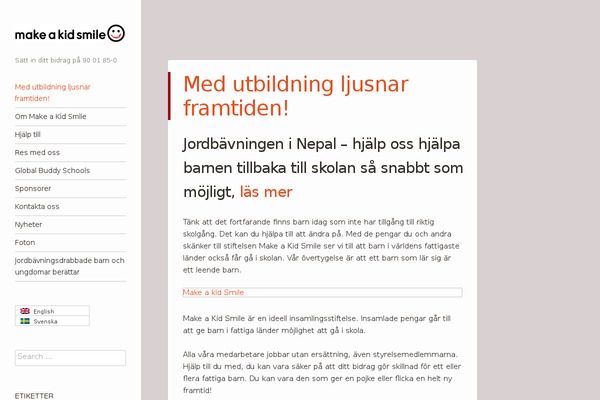 makeakidsmile.net site used Confit-wpcom