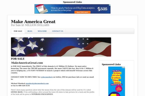 Acme theme site design template sample