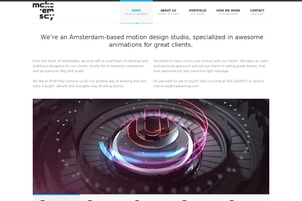 Site using Be-grid plugin