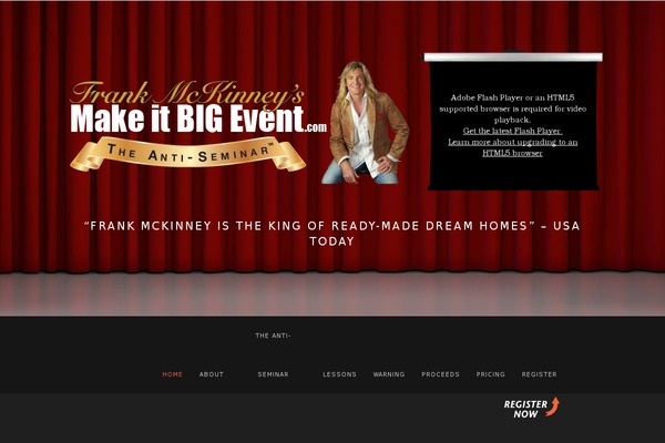 makeitbigevent.com site used Argus