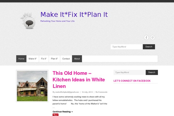 Simple Catch theme site design template sample