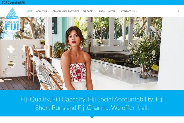 makeitinfiji.com site used Tcftheme