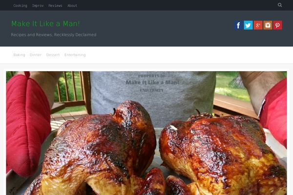 makeitlikeaman.com site used Cleanpress-pro