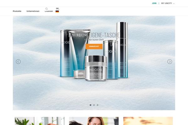 makelifebetter.com site used Unicity-2016