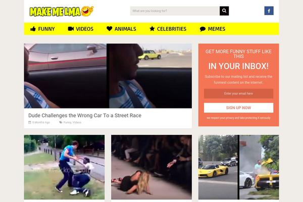 SociallyViral theme site design template sample