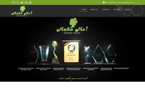 Spa Lab theme site design template sample