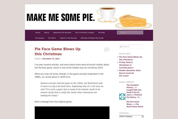 Comet theme site design template sample
