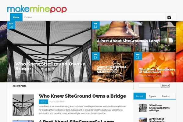 Nexus_child theme websites examples