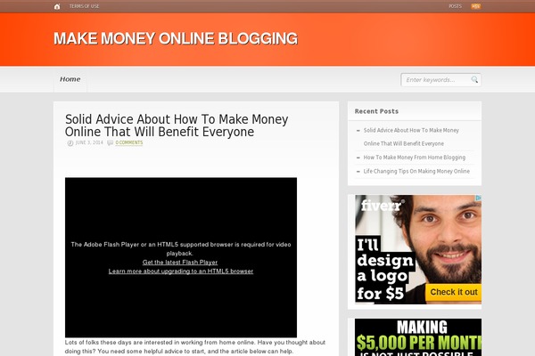 Soledad theme site design template sample