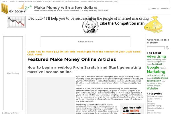 Site using Ad Injection plugin