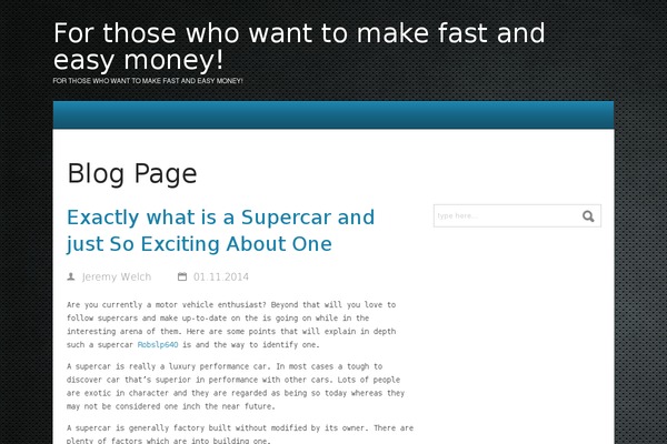 my money theme site design template sample