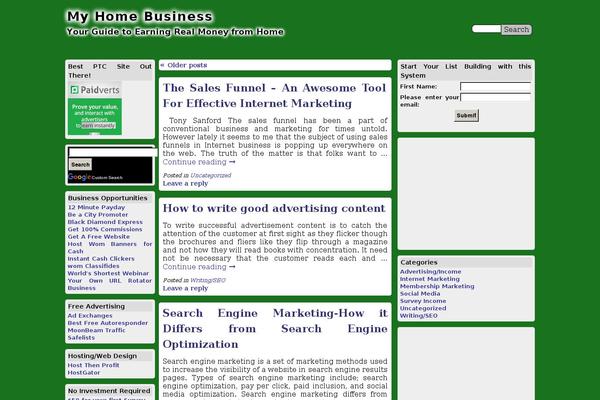 Kippis theme site design template sample