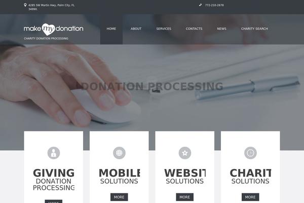 Impreza theme site design template sample