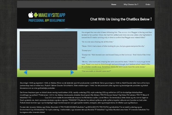 makemysiteapp.com site used Bladogbreedersguide