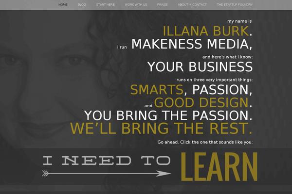 Headway theme site design template sample