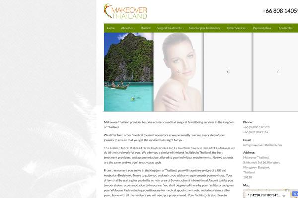 Corona theme site design template sample