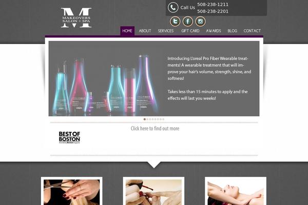 makeoverssalon.com site used Makeovers