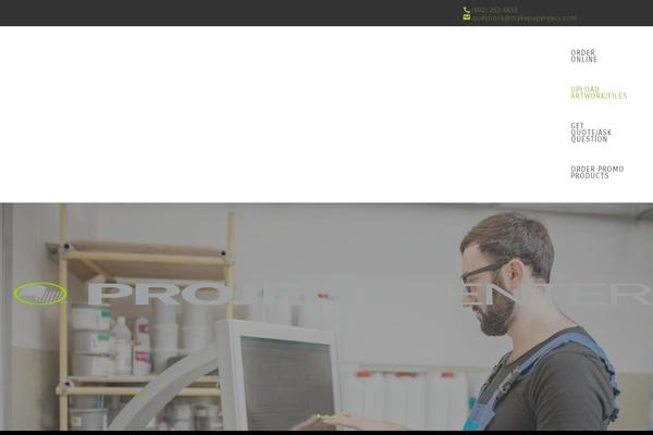 Site using Strong Testimonials plugin