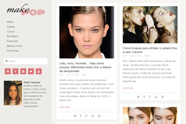 Smoothie theme site design template sample