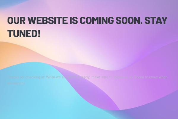 Site using WP Maintenance Mode plugin