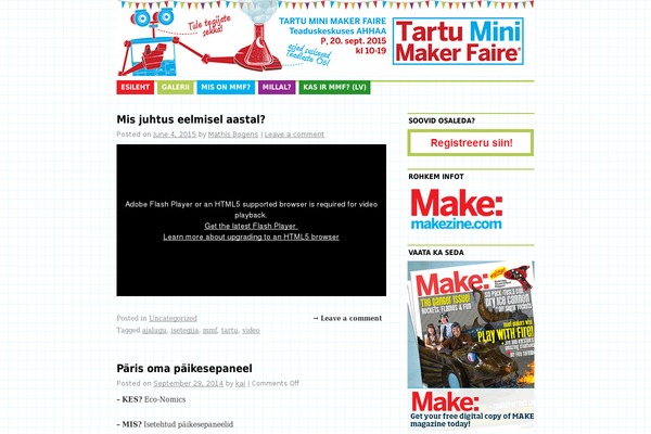 Minicoraline theme site design template sample