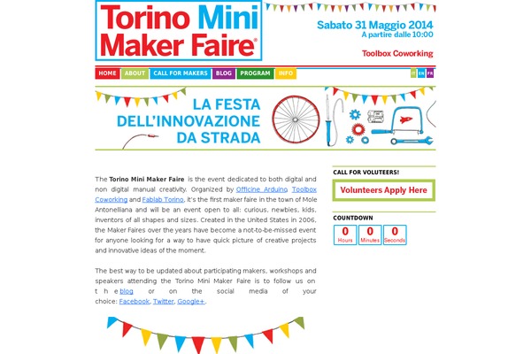 makerfairetorino.com site used Minicoraline