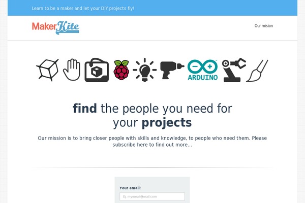 makerkite.com site used Klein-2.0.9