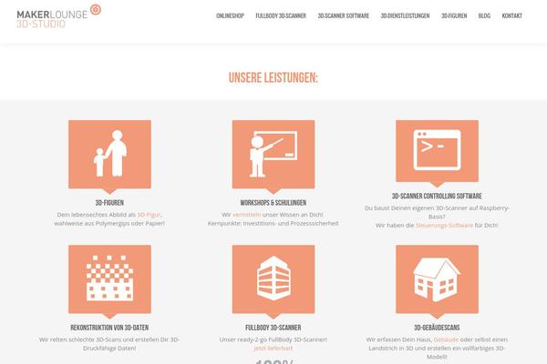 Jarvis theme site design template sample