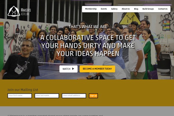 makersasylum.com site used Makersasylum