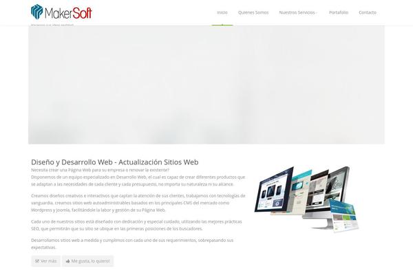 Site using Aqua Page Builder plugin